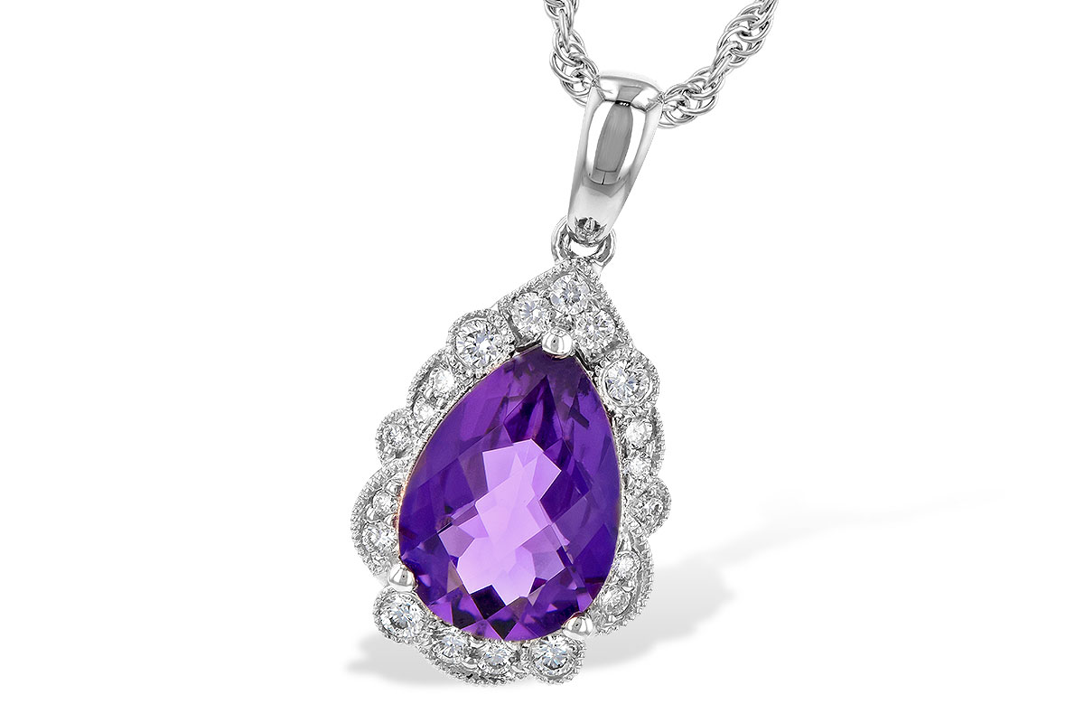 C244-89566: NECKLACE 1.53 AMETHYST 1.68 TGW (10x7 PS)