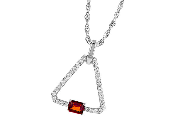 C327-59584: NECK .20 GARNET .34 TGW