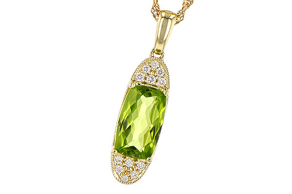 C327-62284: NECK 1.90 PERIDOT 2.00 TGW