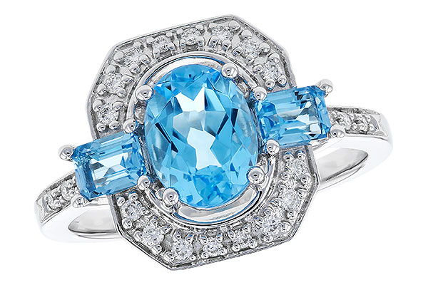 C328-48711: LDS RG 1.75 TW BLUE TOPAZ 1.90 TGW