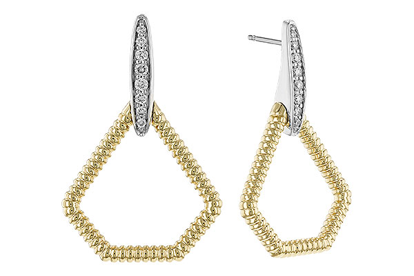 C328-52357: EARRINGS .14 TW