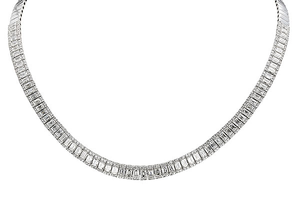 C328-53184: NECKLACE 9.26 E.C. 11.00 TW (16")