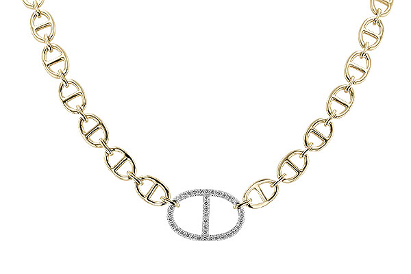 C328-54120: NECKLACE .65 TW (17")