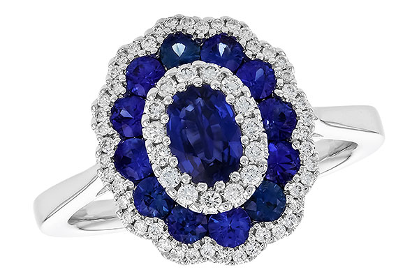 C328-54157: LDS RG 1.33 TW SAPPHIRE 1.56 TGW (6x4 MM SAPP)