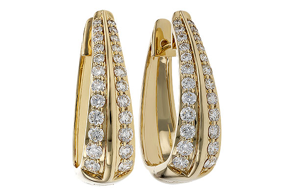 C329-39584: EARRINGS 2.00 TW