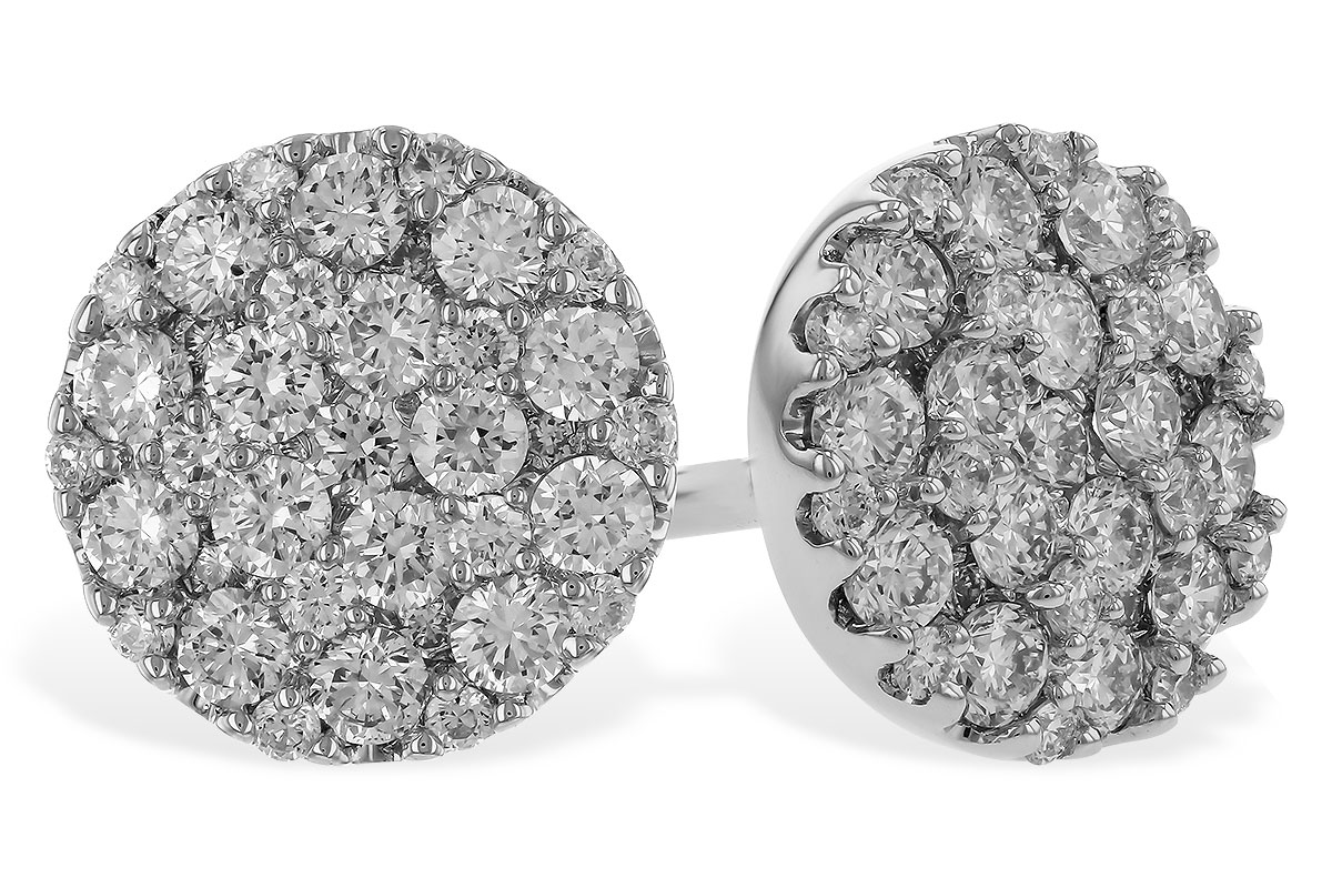 C329-40511: EARRINGS .50 TW