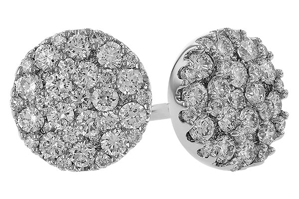 C329-40511: EARRINGS .50 TW
