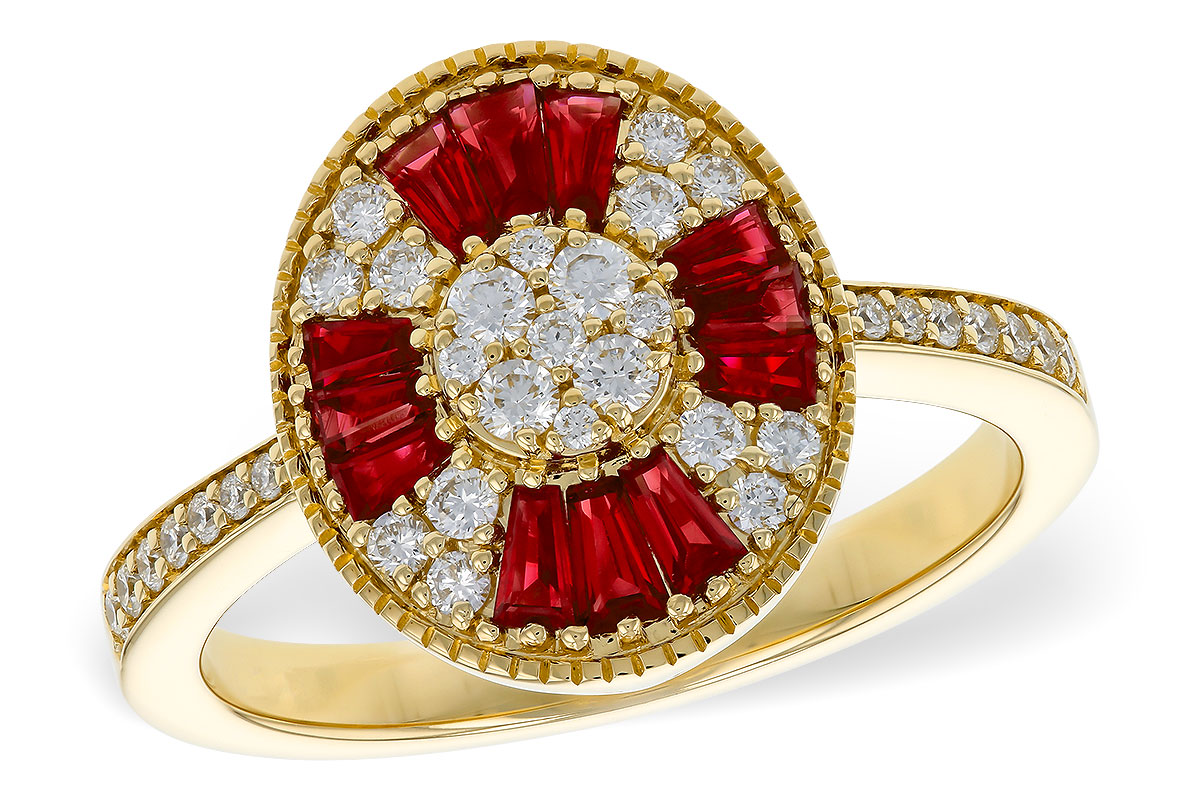 C329-43257: LDS RG .54 TW RUBY .84 TGW