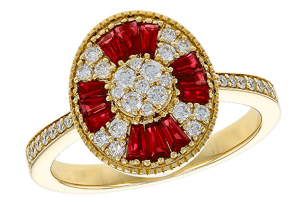 C329-43257: LDS RG .54 TW RUBY .84 TGW