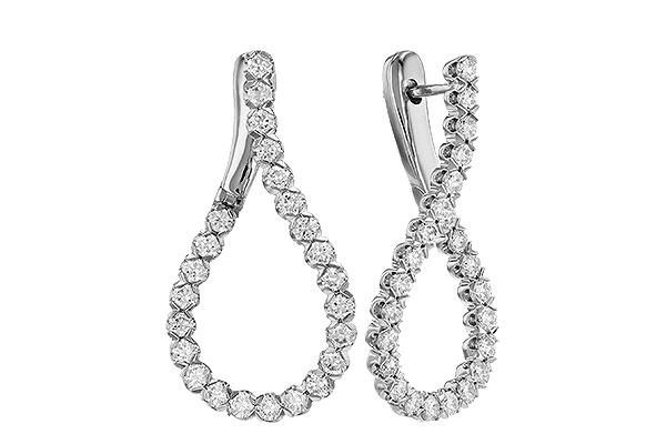 C330-27775: EARRINGS 1.50 TW