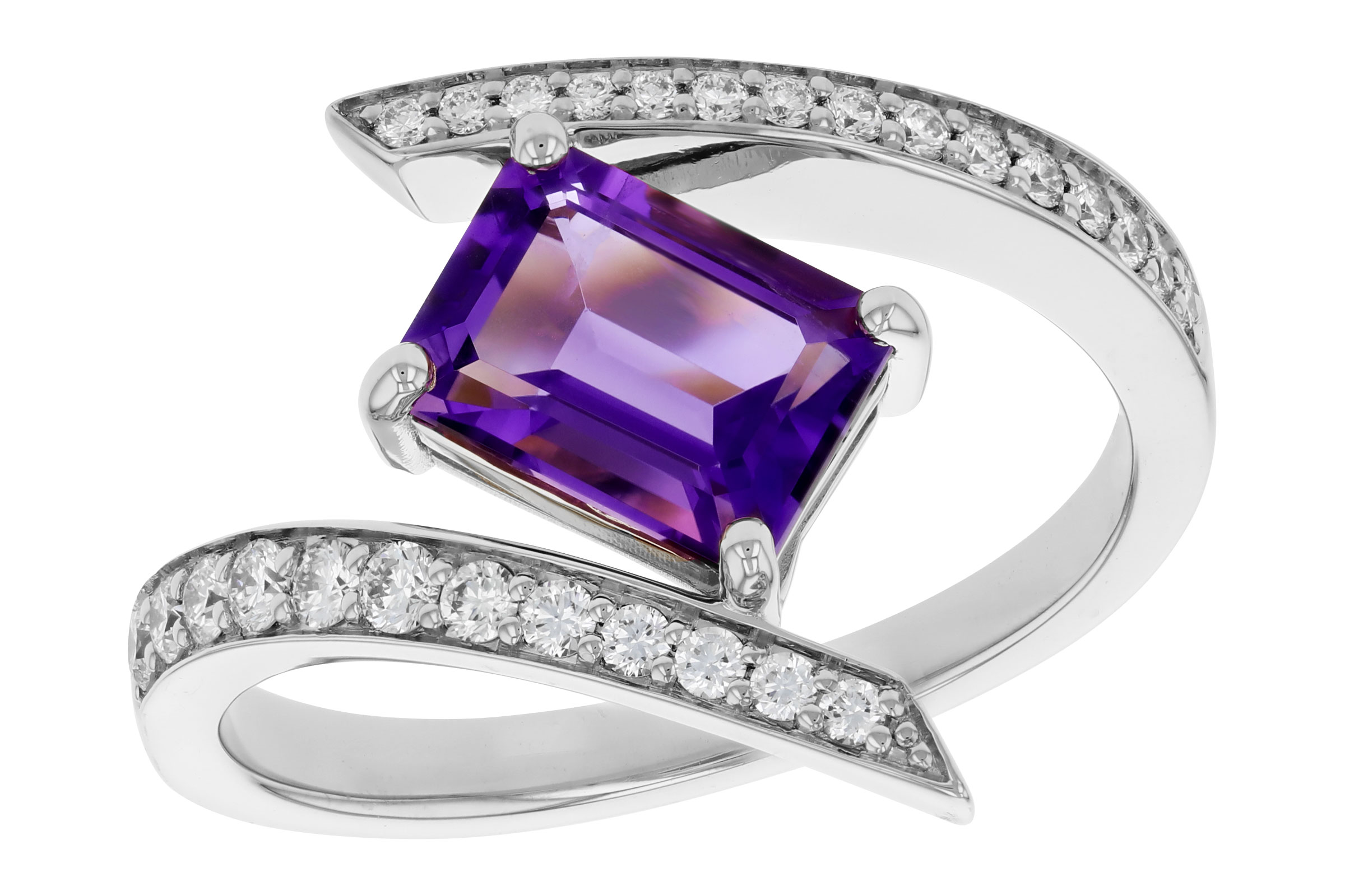 C330-30511: LDS RG 1.36 AMETHYST 1.63 TGW (8x6MM AMY)