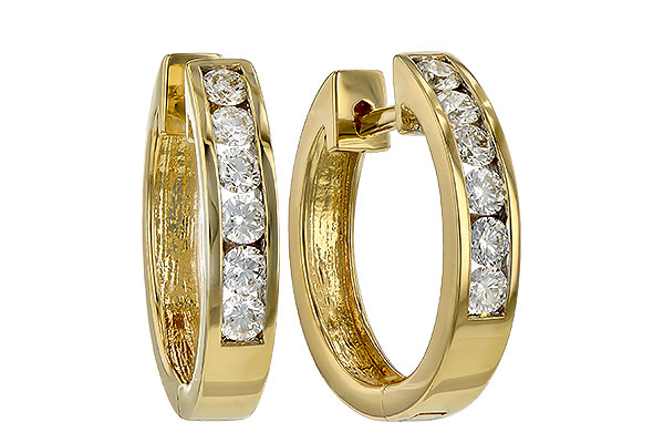 D055-75084: EARRINGS .50 TW