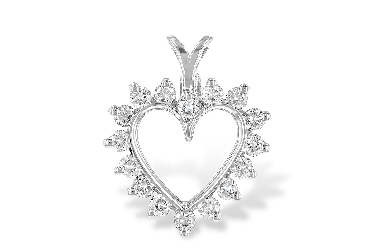 D061-21447: HEART PENDANT .45 TW