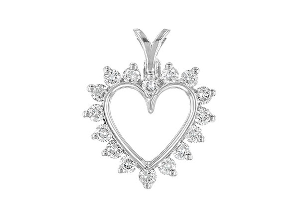 D061-21447: HEART PENDANT .45 TW