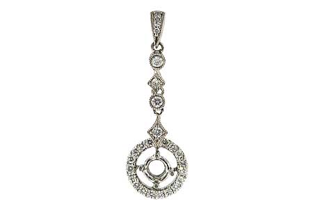 D061-22284: SEMI PENDANT .27 TW