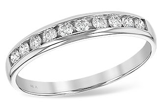 D147-60520: LDS WED RG .25 TW (10 STONES)