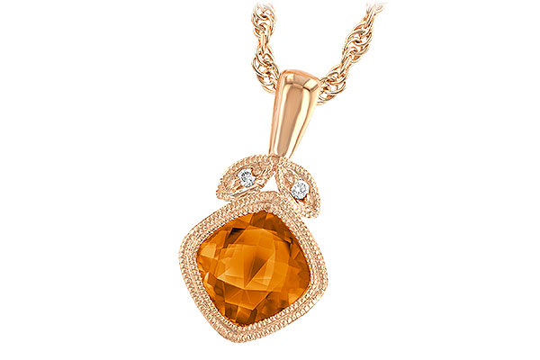 D238-53238: NECK .90 CITRINE .91 TGW