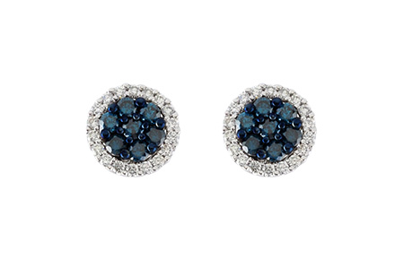 D242-14111: EARR .45 BLUE DIA .70 TW