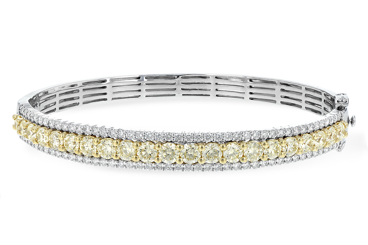 D243-94120: BANGLE 4.20 YELLOW DIAS 5.63 TW