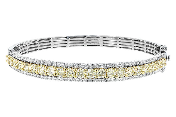 D243-94120: BANGLE 4.20 YELLOW DIAS 5.63 TW