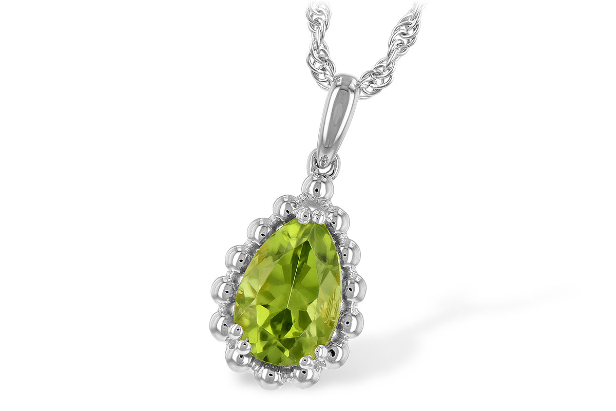 D243-95075: NECKLACE 1.30 CT PERIDOT