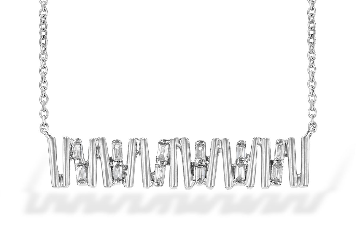 D244-86838: NECK .15 TW BAGUETTE DIAS