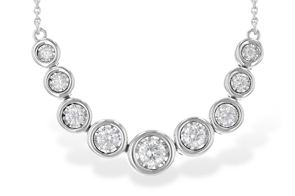 D244-88675: NECKLACE .50 TW
