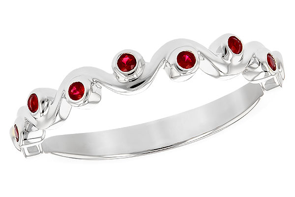 D327-59620: LDS WED RG .14 TW RUBY