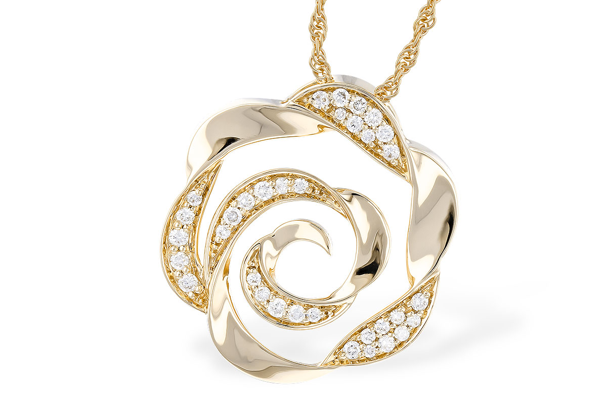 D328-48666: NECKLACE .20 TW