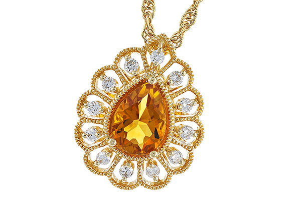 D328-48711: NECK .62 CITRINE .75 TGW