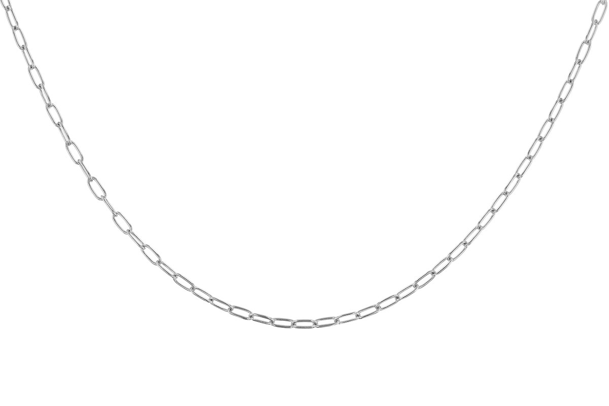 D328-51447: PAPERCLIP SM (8IN, 2.40MM, 14KT, LOBSTER CLASP)
