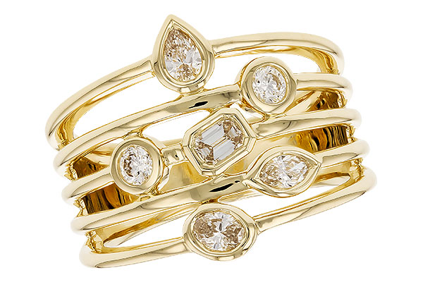 D328-53266: LDS DIA RG .50 TW FANCY CUT DIAMONDS