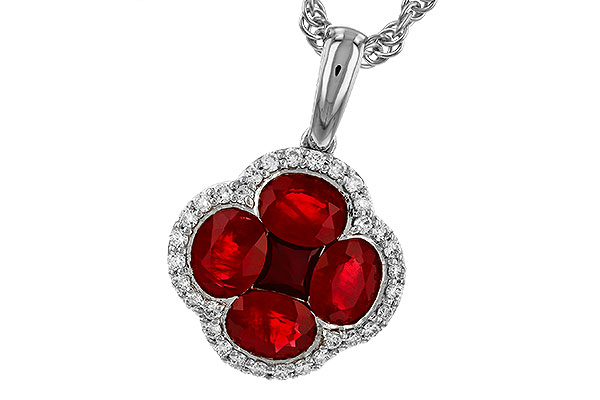 D329-38638: NECKLACE 1.72 RUBY 1.87 TGW