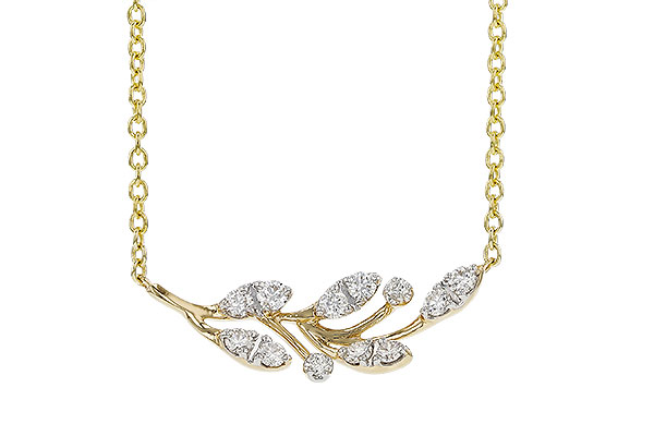 D329-39547: NECKLACE .32 TW (18")