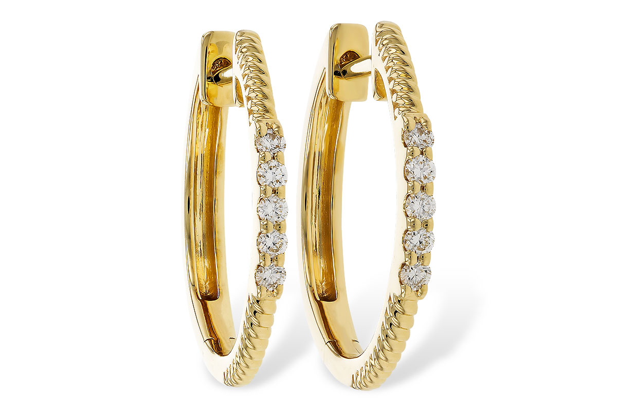 D329-41429: EARRINGS .11 TW