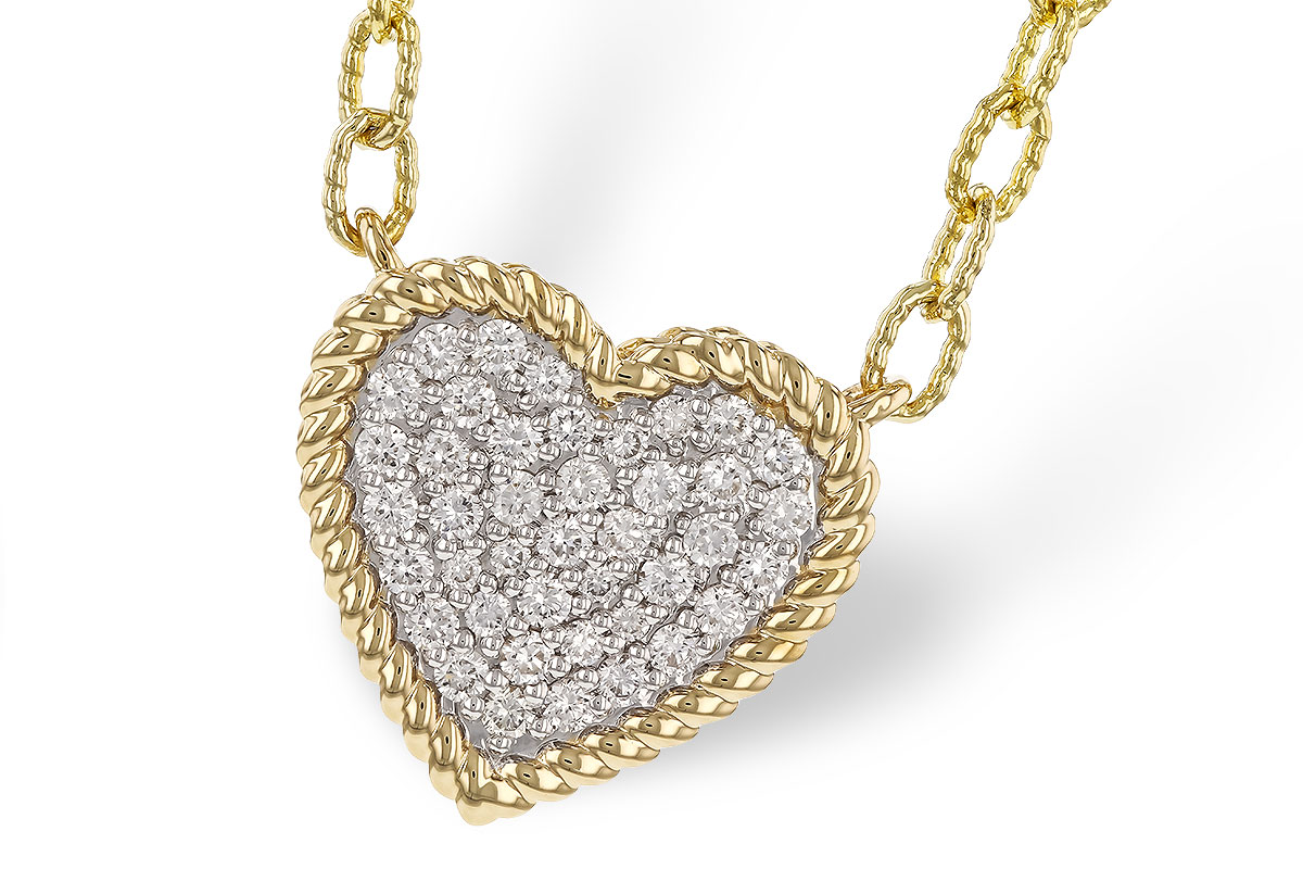 D329-42284: NECKLACE .32 TW (18")