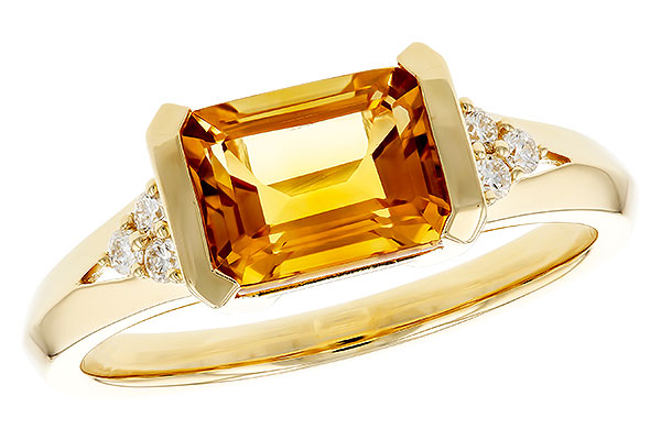 D329-43211: LDS RG 1.46 CITRINE 1.55 TGW (8x6MM CIT)