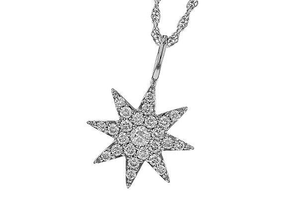 D329-43220: NECKLACE .48 TW