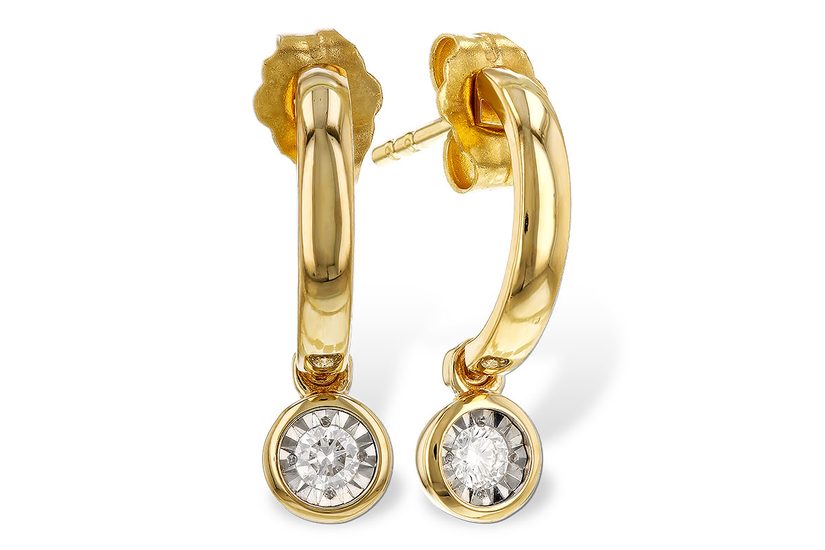 D329-43229: EARRINGS .10 TW