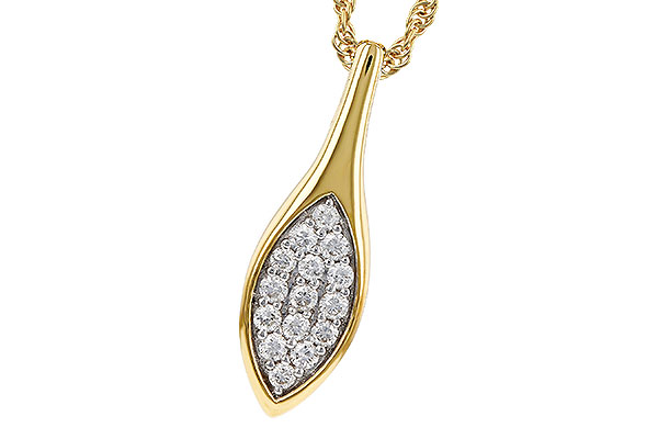 D329-43266: NECKLACE .20 TW