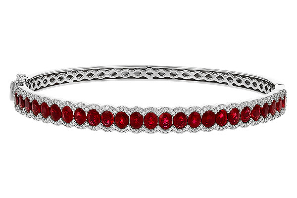 D329-44093: BANGLE 5.04 TW RUBY 5.60 TGW