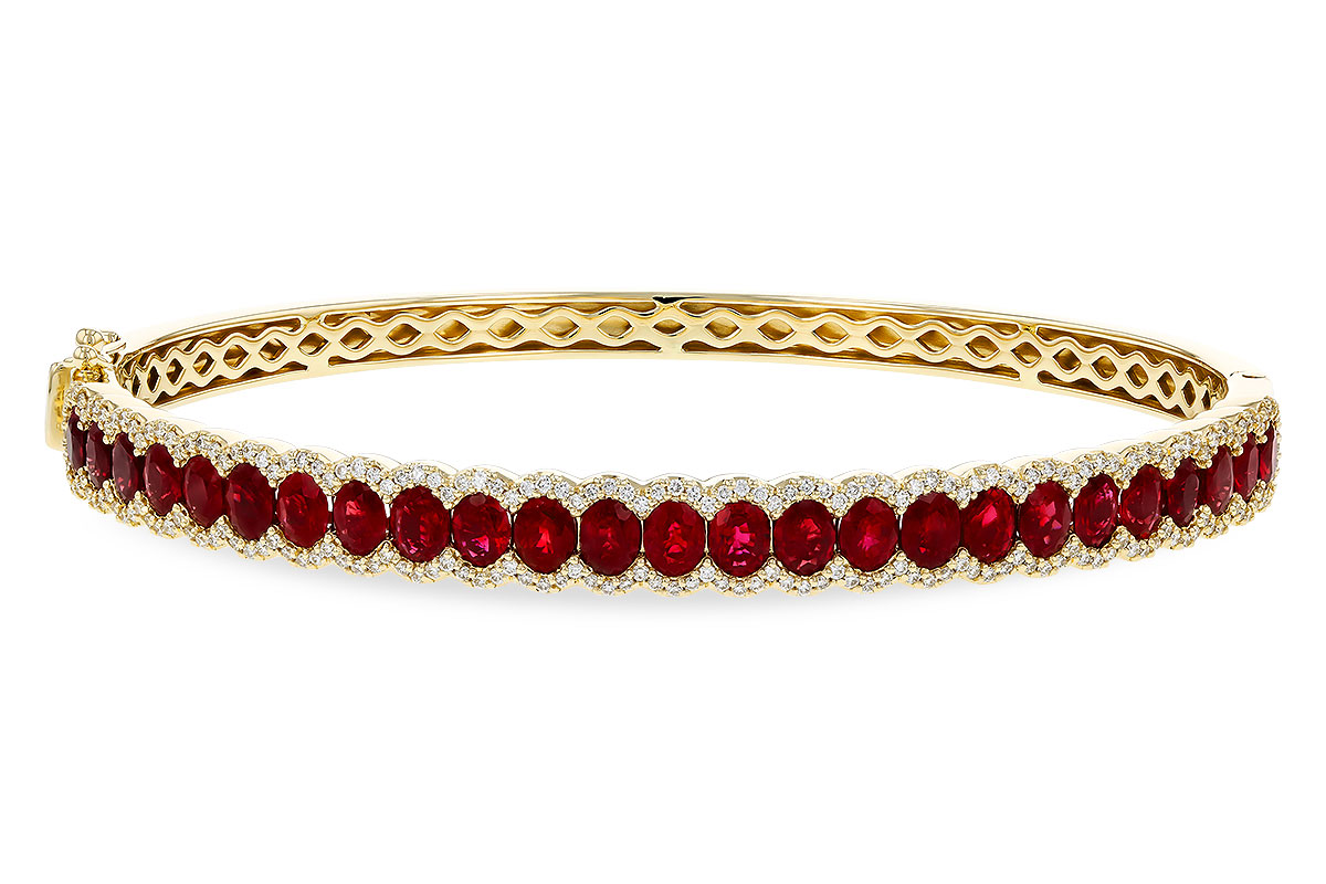 D329-44093: BANGLE 5.04 TW RUBY 5.60 TGW