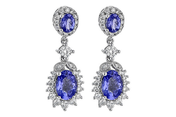 E244-87811: EARR 1.80 TW TANZANITE 2.33 TGW