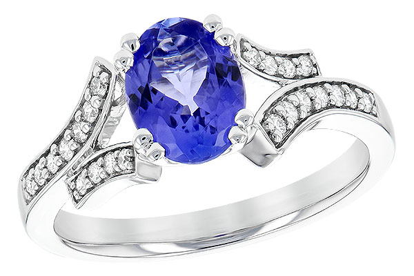 E244-88720: LDS RG 1.15 TANZANITE 1.30 TGW
