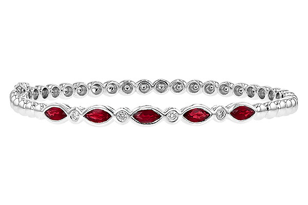 E244-89593: BANGLE 1.50 RUBY 1.63 TGW