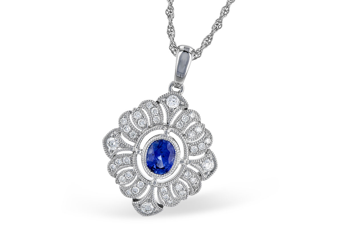E327-56884: NECK .47 SAPP .72 TGW (5x4MM SAPPH)