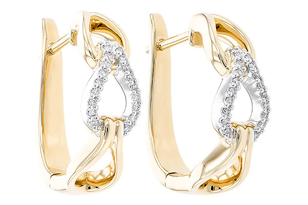 E327-62338: EARRINGS .15 TW