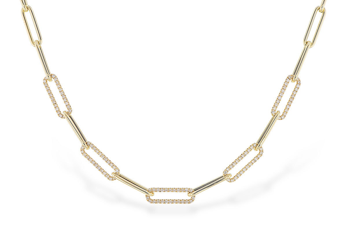 E328-45984: NECKLACE 1.00 TW (17 INCHES)