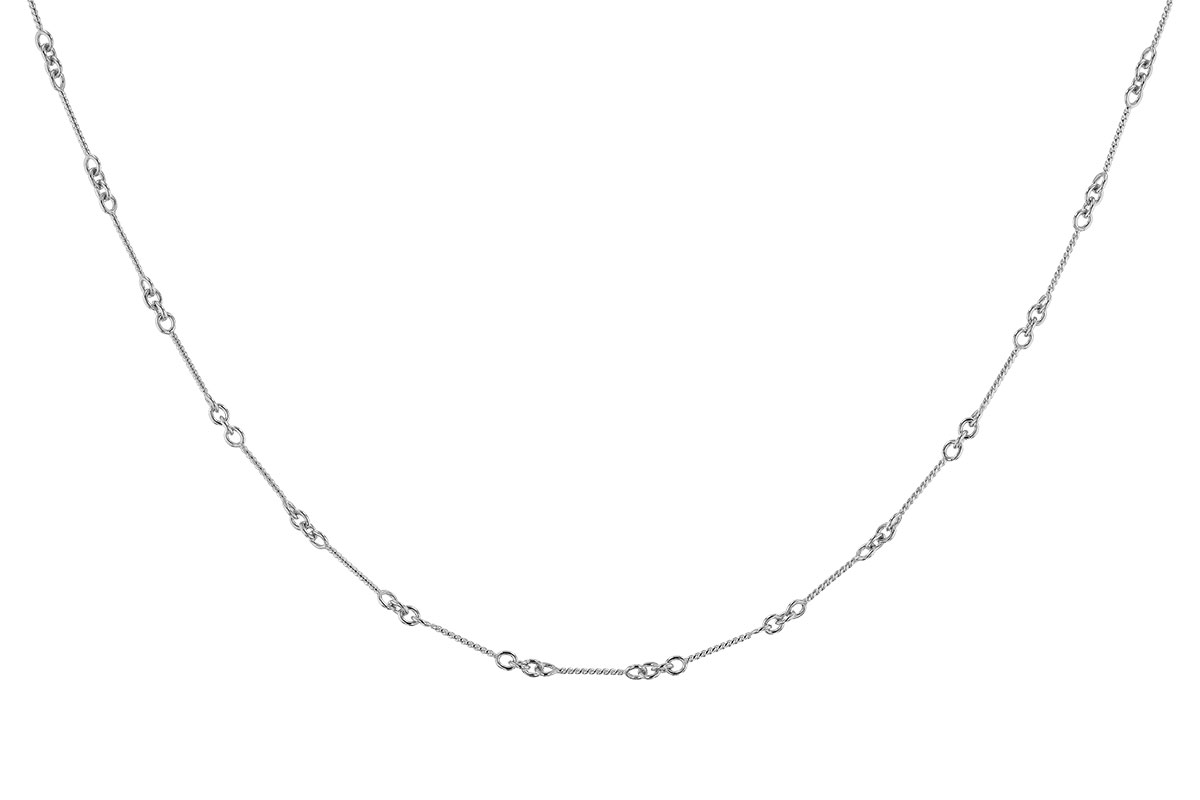 E328-51438: TWIST CHAIN (18IN, 0.8MM, 14KT, LOBSTER CLASP)