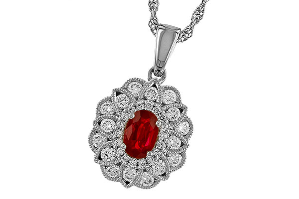 E328-53211: NECK .55 RUBY TW 1.07 TGW (6x4MM RUBY)